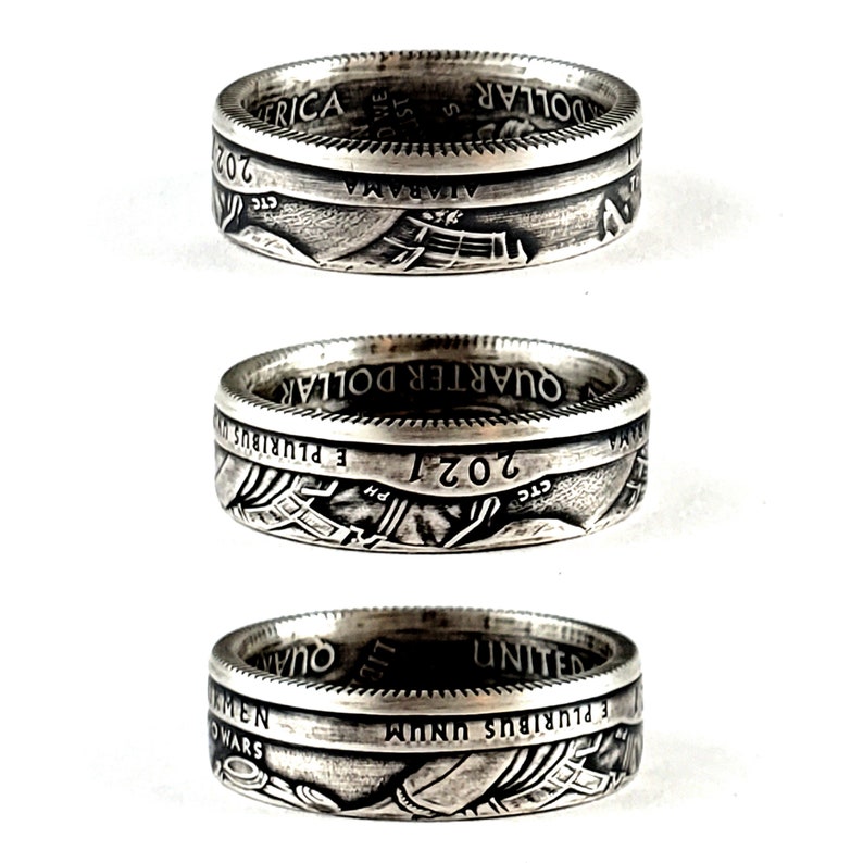 Fine Silver Tuskegee Airmen National Park Quarter Ring Etsy