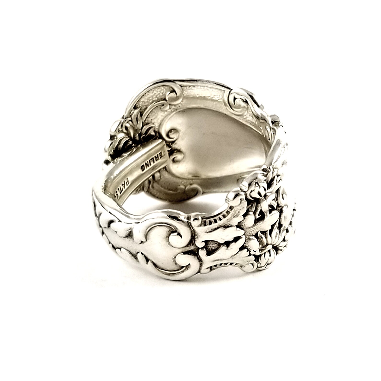 Sterling Silver Spoon Ring Antique Spoon Jewelry F Etsy