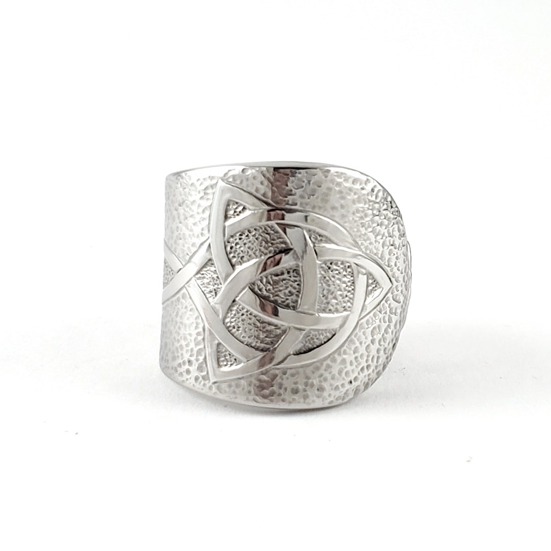 Celtic Spiral Spoon Ring - Stainless Steel Spoon Ring - Flatware ...