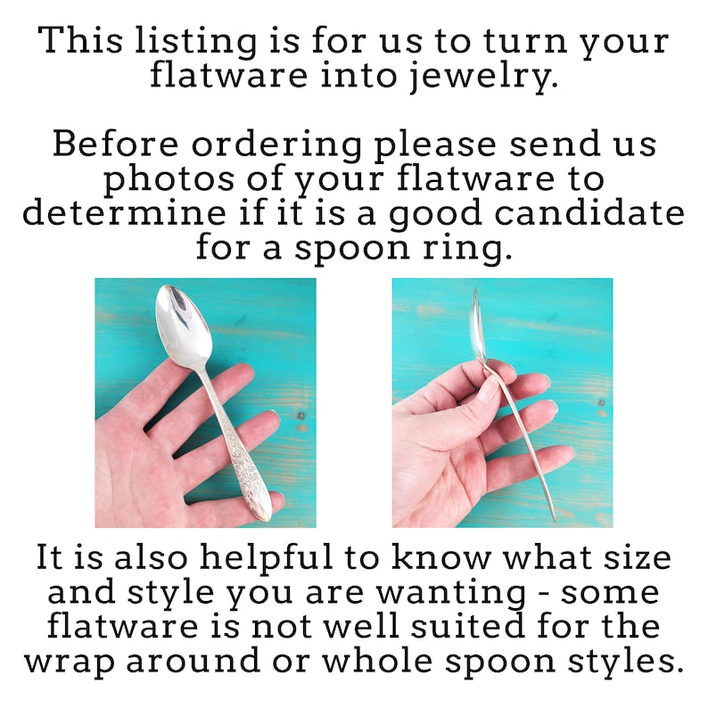 Make a Spoon Ring From Your Spoon Custom Spoon Ring Baby - Etsy Canada