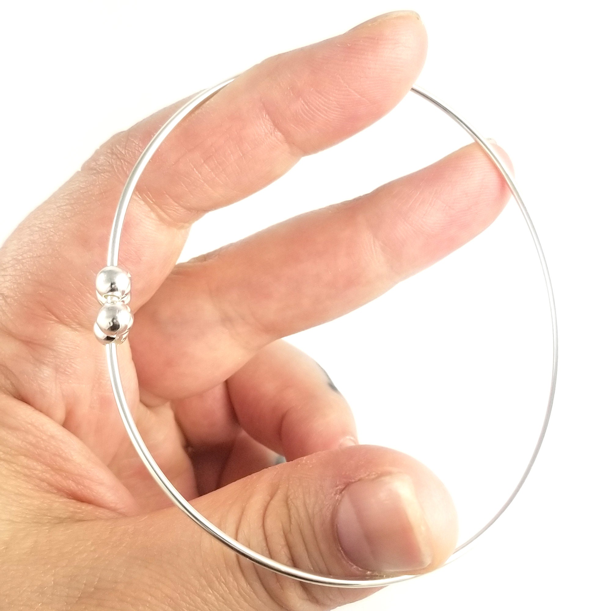 Blank Charm Bracelet Sterling Silver Charm Bracelet Etsy