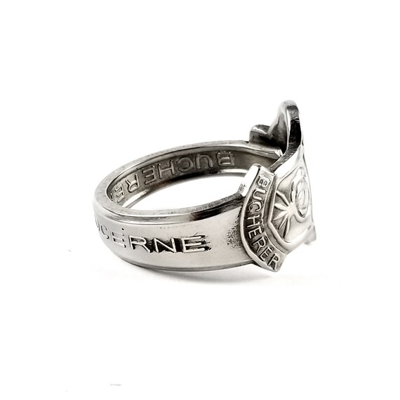 Vintage Rolex Lucerne Spoon Ring Stainless Steel Spoon Ring - Etsy