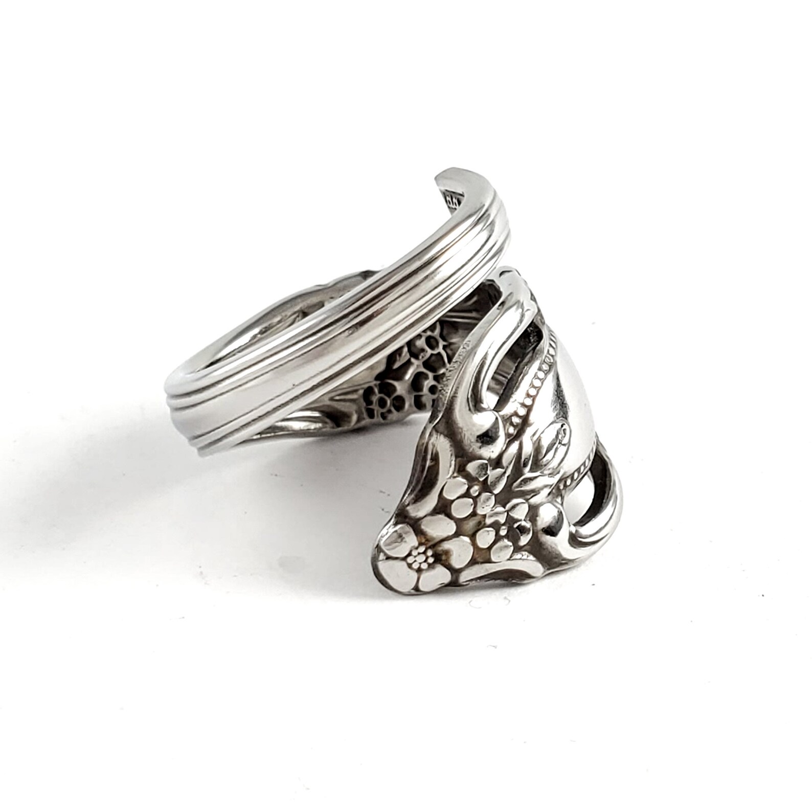 Raphael Brahms Spoon Ring Oneida Spoon Ring Negative Space Etsy