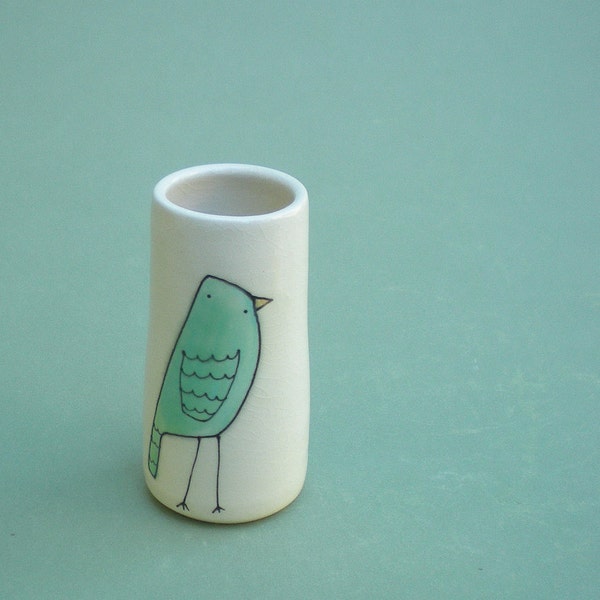 bird vase