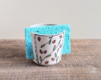 Ceramic sponge holder #3