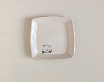 Ceramic Cat dish #2