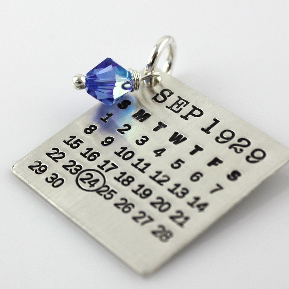 Personalized Calendar Charm Mark Your Calendar Charm hand Etsy
