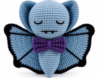 Bat Crochet PDF Pattern | Halloween Amigurumi Tutorial | Instant Digital Download
