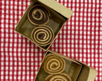 FELT CINNAMON ROLLS