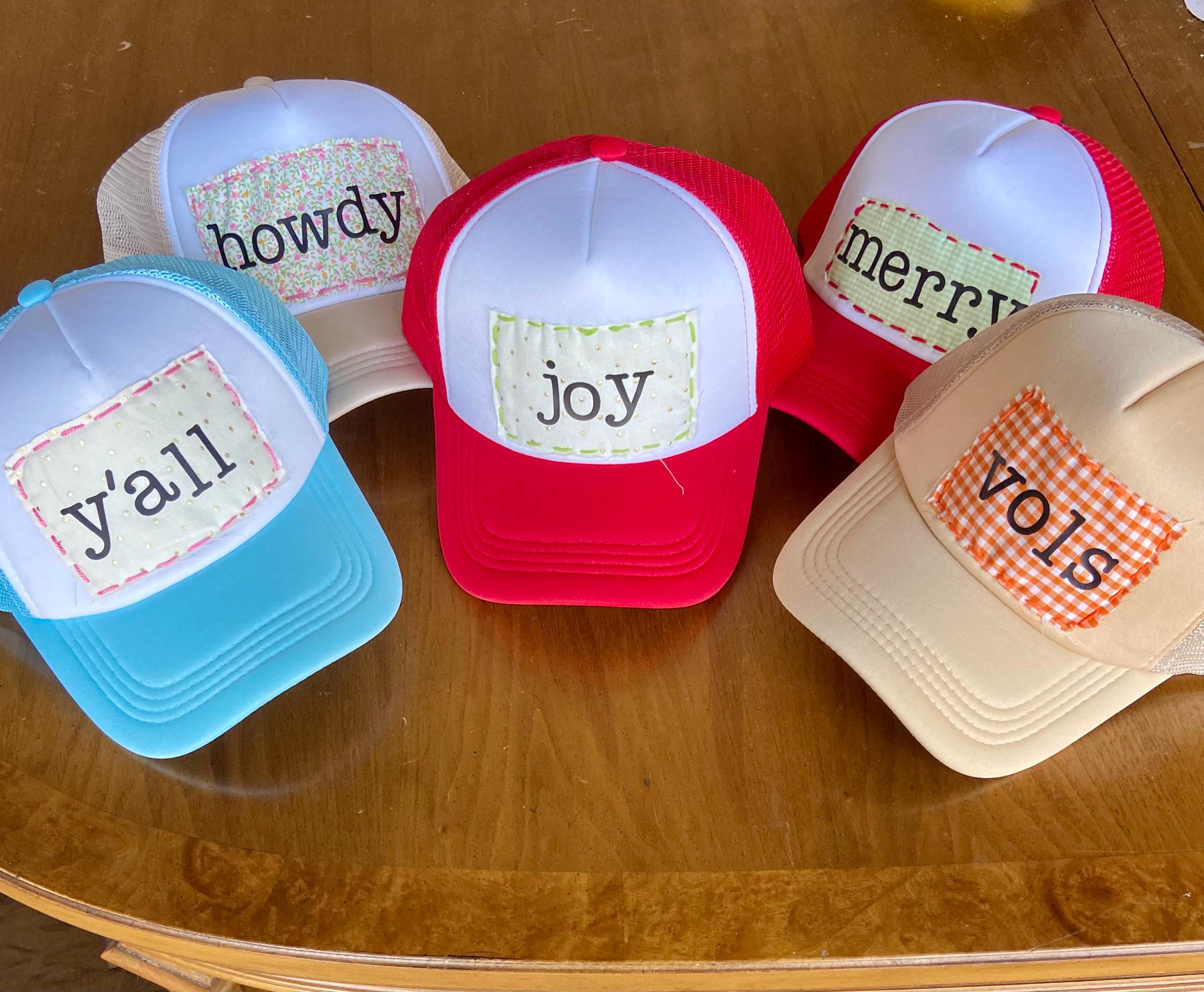 Custom Patchwork Trucker Hats!! - Etsy display picture 3