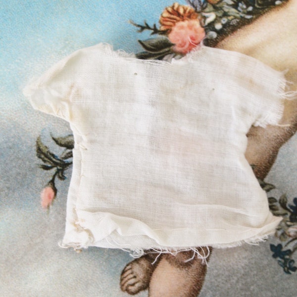 Adorable Antique Teeny Chemise for All Bisque Doll