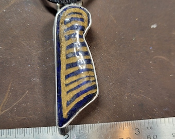 Lapis Amulet of Maat