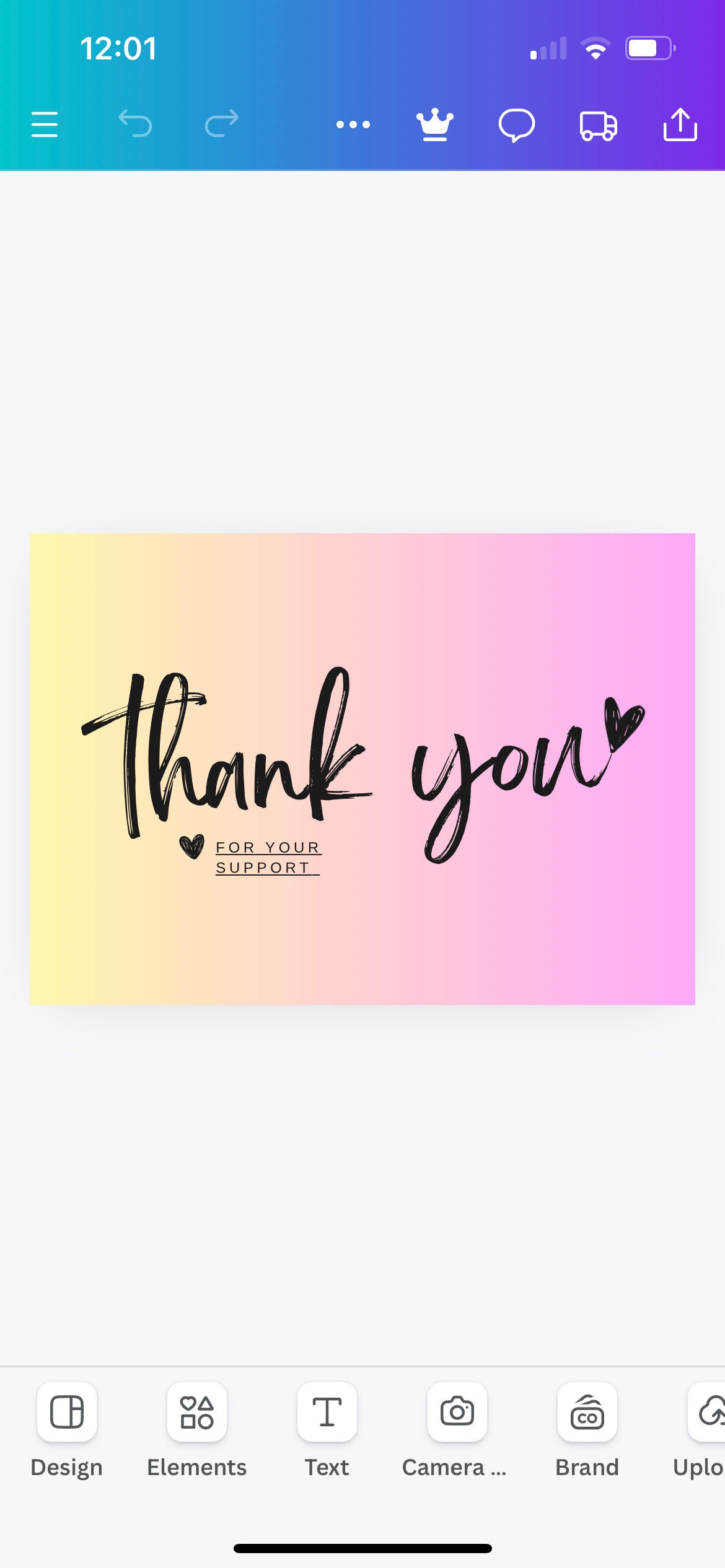 Thank You, Thank You for Your Support, Support - Etsy