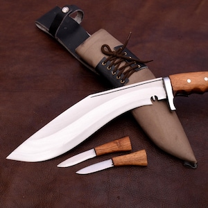 Hand Forged 10&quot; Gurkha Kukri Knife: Authentic Iraqi Operation Khukuri