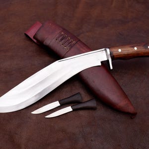 12 inch Blade official Afghan Issue Khukuri gripper handel Full Tang Blade kukri knives - machete - jungle khukuri - kitchen knives -kukris
