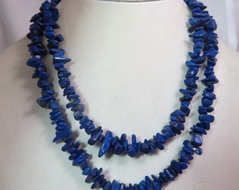 Collar con pepita de lapislázuli