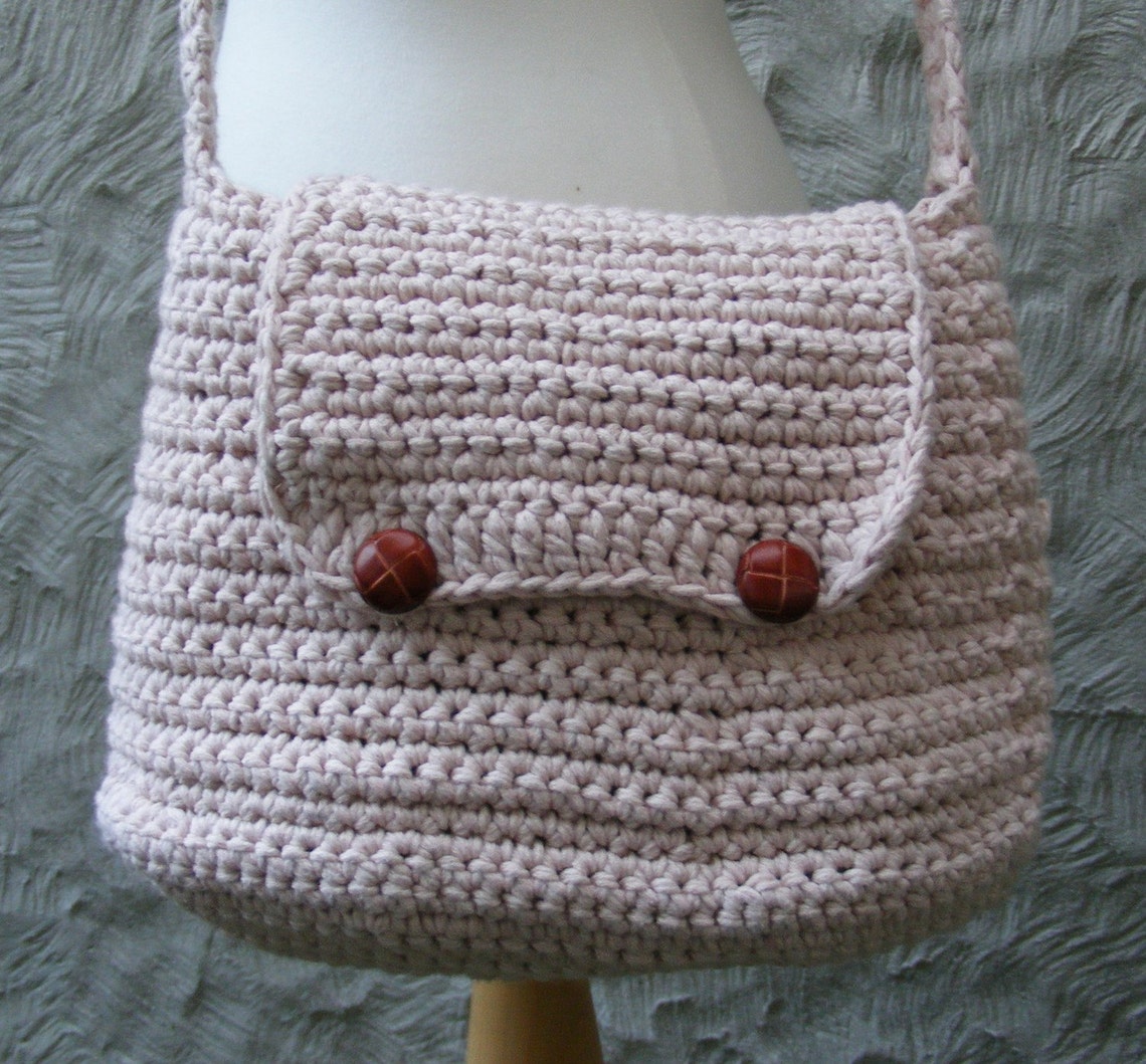 Messenger Bag Crochet Pattern / Tutorial Crochet Purse | Etsy