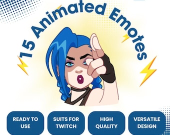 15 Jynxx Animated Emotes Pack, Transparent GIF ready to use | Twitch | Stream, Streaming, Streamer