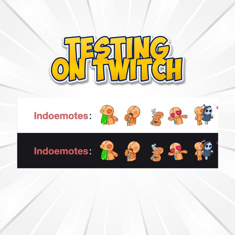 15 the Voodoo Animated Emotes Pack, Transparent GIF Ready to Use ...