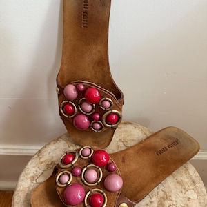 Vintage Miu Miu Slides