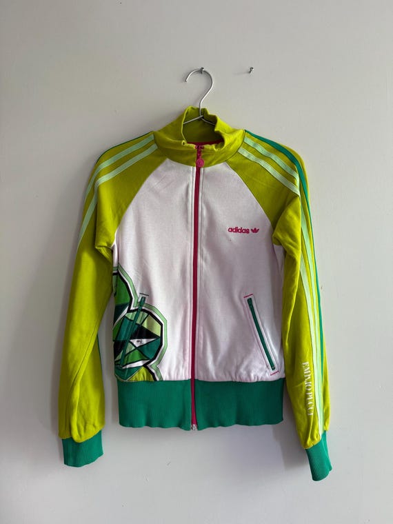 ジャケット・アウター EMILIO PUCCI Stripe Rayon Jacket Emilio Pucci Pattern short terry jacket - Women | 3RRB013R759037