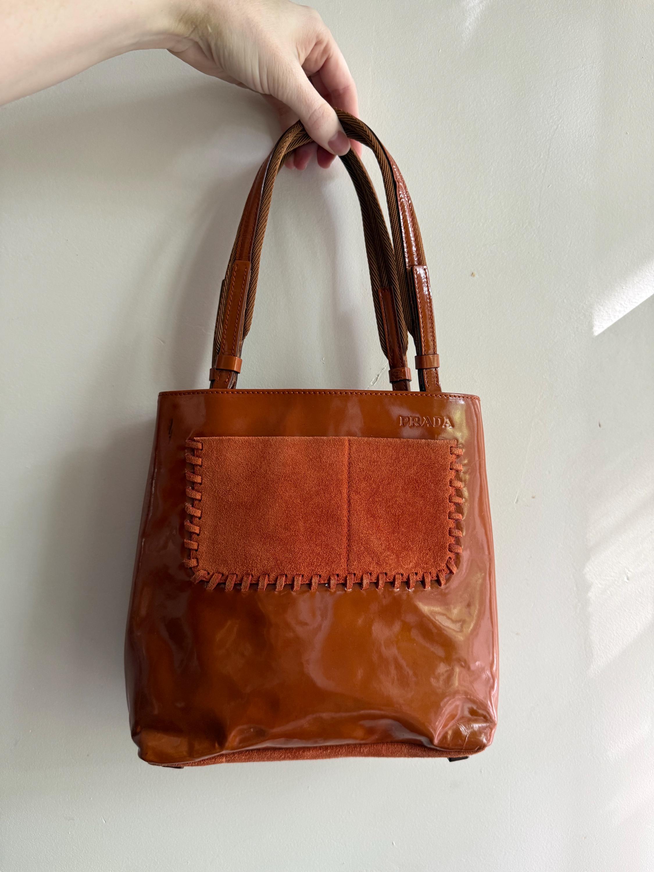 Prada Suede Bag - Etsy