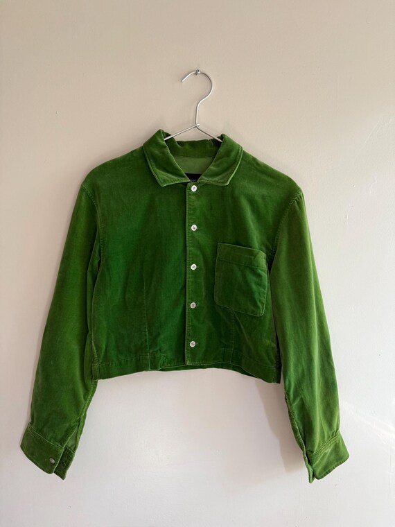 Vintage '80s Green Tricot Comme Des Garçons Jacket - Etsy