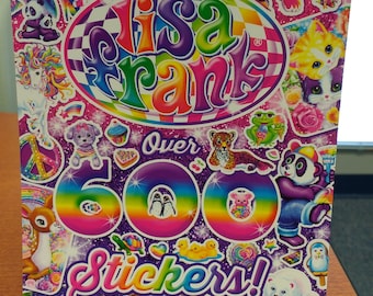 Lisa Frank Sticker Book - over 600 stickers
