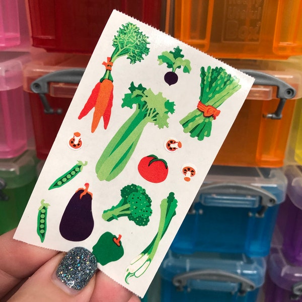 Vintage Mrs. Grossman's Vegetable Veggie Stickers