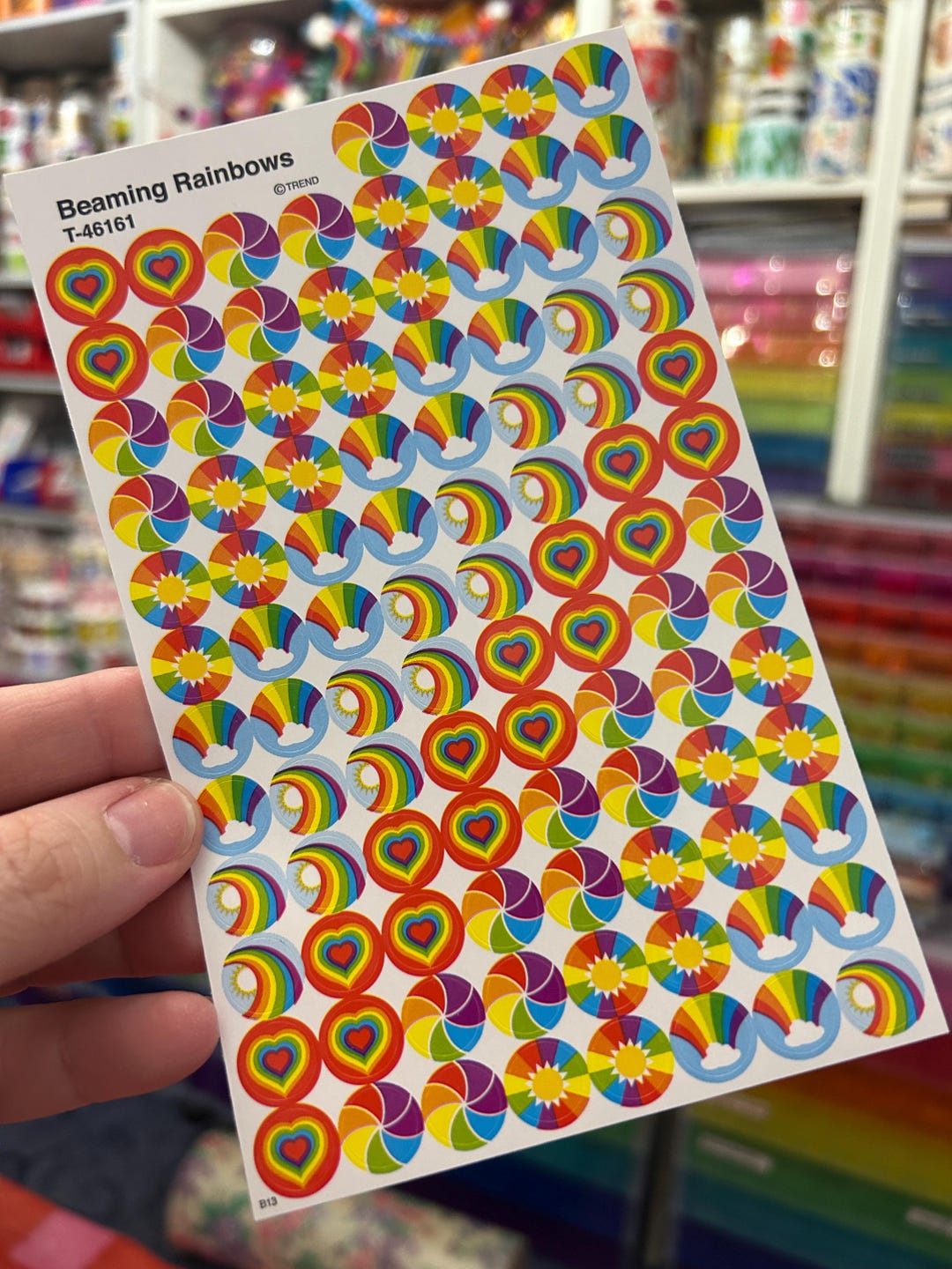 Sheet of Mini Rainbow Dot Stickers Planner Reward Chart - Etsy