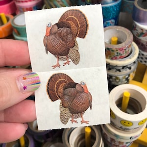 Vintage Mrs. Grossman&#39;s Turkey Stickers Studio Line