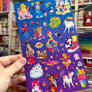 Lisa Frank Stickers Sheet F