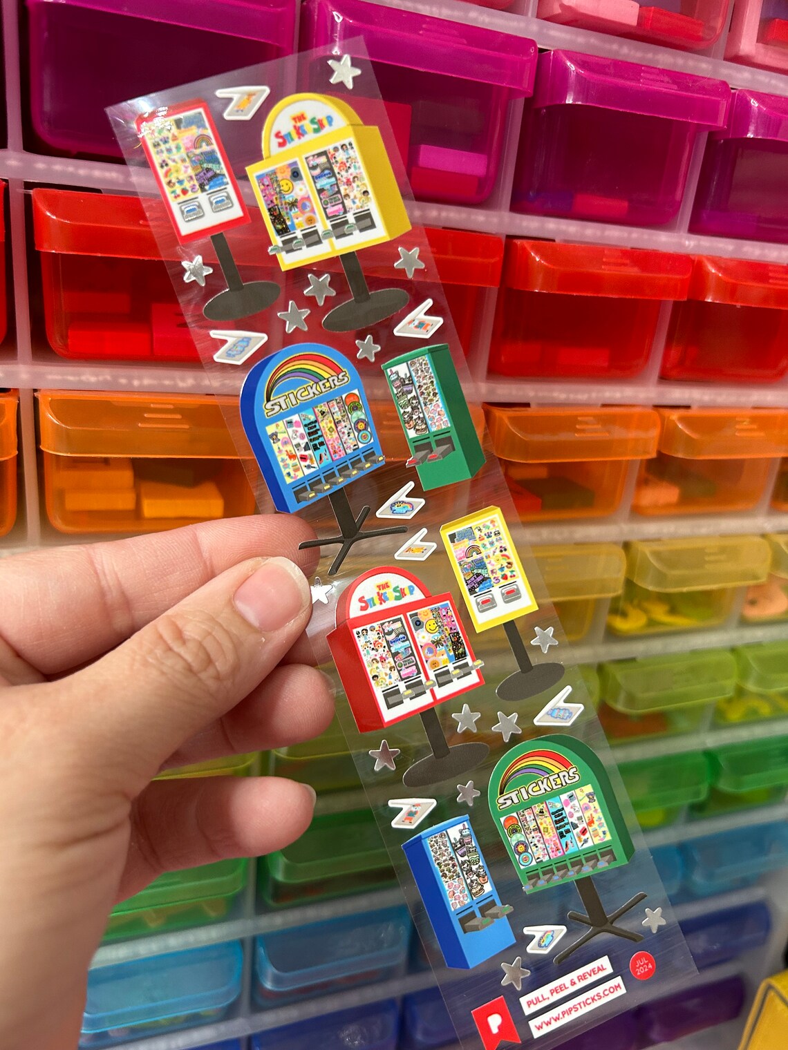 Vending Machine Quarter Gumball Vend Stickers - Etsy