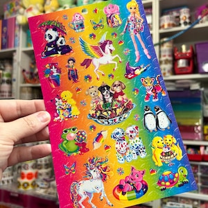 Lisa Frank Stickers Sheet H