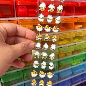 Cute Kawaii Egg Stickers