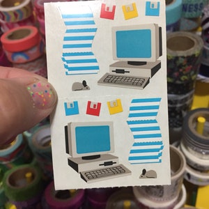 Vintage Mrs. Grossman&#39;s Computer Mouse Disk Stickers