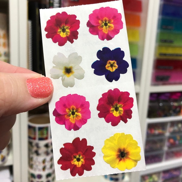 Pretty Posies Flower Stickers