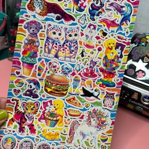 Lisa Frank Stickers Sheet C