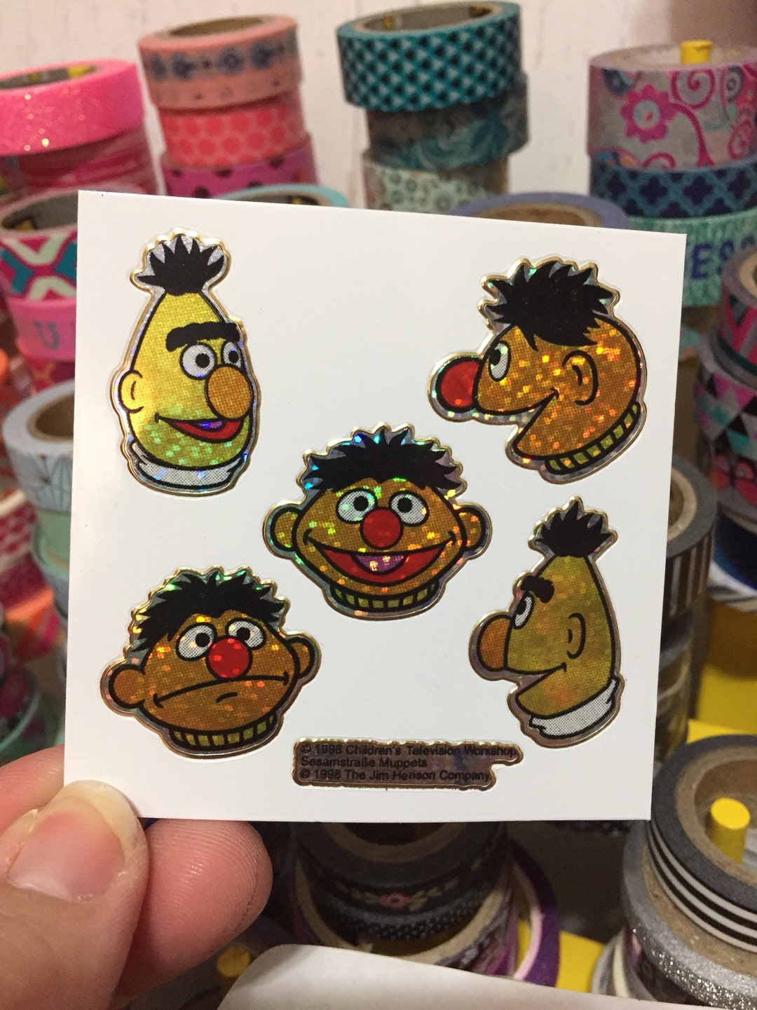 Vintage Prism Vending Street Stickers 1998 - Etsy