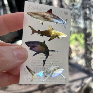 Discontinued Mrs. Grossman's Shark World Stickers