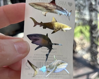 Discontinued Mrs. Grossman's Shark World Stickers