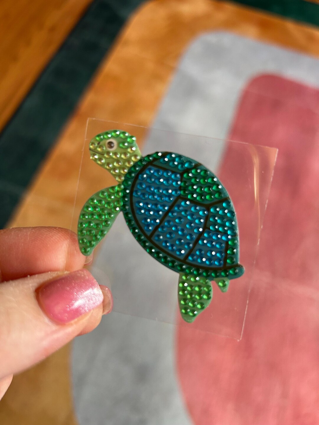 Turtle Shell Bling Sea Turtle Sparkle Jewel Textured Rhinestone Gem Sticker - Etsy