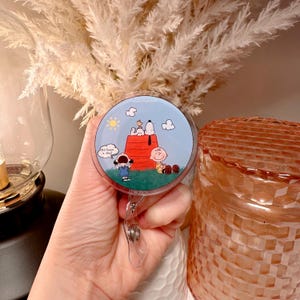 Peanuts Badge Reel
