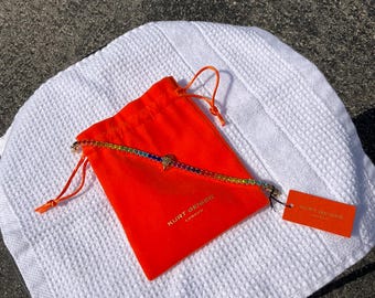 Pulsera de águila con diamantes de imitación arcoíris