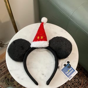 Mickey Mouse Santa Hat Ears