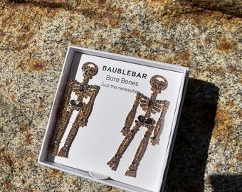 Baublebar Rhinestone Skeleton Earrings