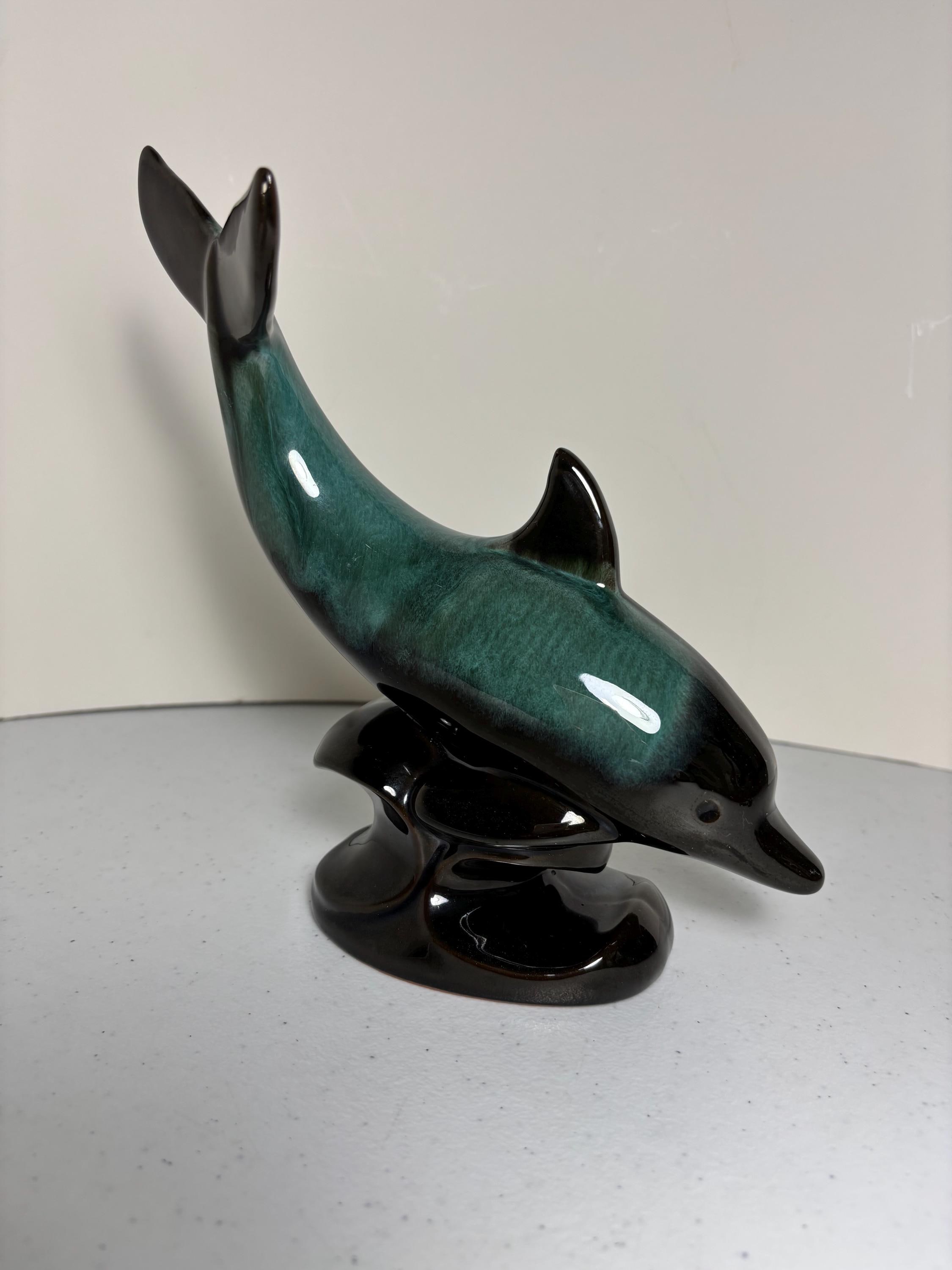 Blue Mountain Pottery Dolphin - Etsy