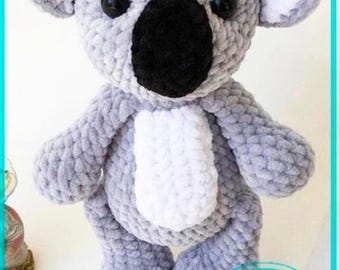 Koala Amigurumi Crochet Pattern PDF - Gift for her - Amigurumi Pattern