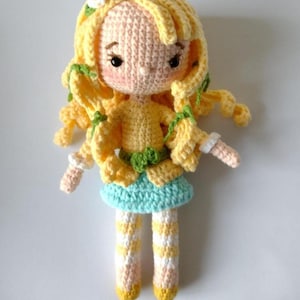 Crochet Doll Amigurumi Pattern PDF - Gift for her - Amigurumi Pattern