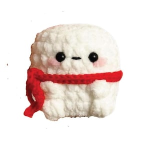 Amigurumi Crochet Marshmallow Pattern PDF - Gift for her - Amigurumi Pattern